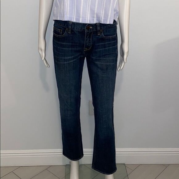 J Crew Matchstic Stretch Dark Wash Blue Jeans Size 28S - Picture 16 of 16